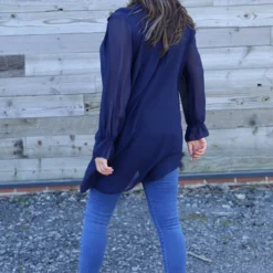 Dorota Shirt Tunic Navy 9 Dorota Shirt Tunic Navy -Kitandkaboodal Store IMG 7842 e7e36b3b 472e 47d7 bc13 2a157d3da3db