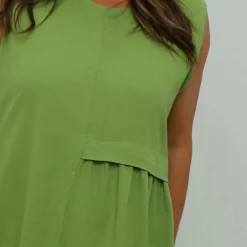 Roisin Sleeveless Linen Dress Green -Kitandkaboodal Store IMG 7860 5cab3626 f5e3 4a5c a4b8 050c49d91b6a