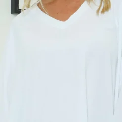 Maritza Slouch Cotton Top White -Kitandkaboodal Store IMG 7955 81b2d202 94ce 4d59 9388 531bfe38b4b7