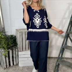 Pixie Print Top Navy 8 Pixie Print Top Navy -Kitandkaboodal Store IMG 8066 4b2db20a 8910 47bf a378 a3491f2bbe15