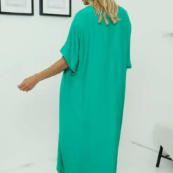 Bernadetta Flower Dress Emerald -Kitandkaboodal Store IMG 8071 2aa6bce2 372d 4557 a309 2df1164645e0