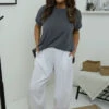 Clarisse Button Pocket Linen Trousers White -Kitandkaboodal Store IMG 8091 c3d24bd9 6e54 4c27 bf10 64b4091bea6e