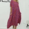 Romia Stripe Dress Hot Pink 2 Romia Stripe Dress Hot Pink -Kitandkaboodal Store IMG 8093 67641e24 b859 4abf 95f9 de7b389b11a0