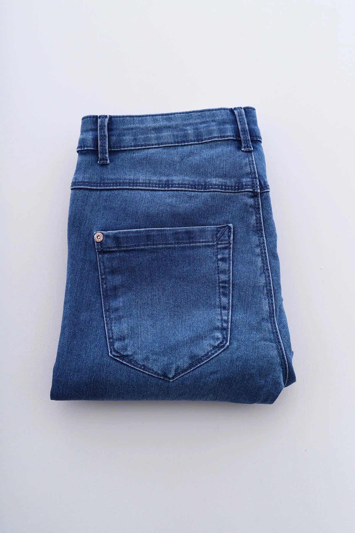 Only High Waist Skinny Jeans Mid Denim 7 Only High Waist Skinny Jeans Mid Denim - Image 5