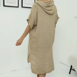 Carlina Hooded Flower Detail Linen Dress Camel 9 Carlina Hooded Flower Detail Linen Dress Camel -Kitandkaboodal Store IMG 8184 8913fa05 9bce 4abd a32f d88b4696efae