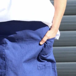 Darana Linen Skirt Navy -Kitandkaboodal Store IMG 8212 1c162cbe f328 4c8d aced 62a07bb845db