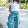 Clovia Floral Print Harem Trousers Aqua 1 Clovia Floral Print Harem Trousers Aqua -Kitandkaboodal Store IMG 8215 a002997c 77d4 424c b643 e06dd68ec7a9