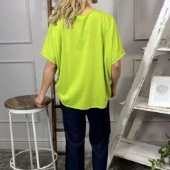 Imani Star Cotton Tee Lime -Kitandkaboodal Store IMG 8240 ac2412ad 8c88 4127 9292 4c1dd2679c2c