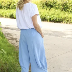 Lorna Cotton Culottes Powder Blue 8 Lorna Cotton Culottes Powder Blue -Kitandkaboodal Store IMG 8252 f6072fab f34b 4aec 97b8 01b1f928c660