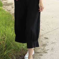 Lorna Cotton Culottes Black -Kitandkaboodal Store IMG 8266 4e282806 7dbf 44ba b82f 3637e9baedf6