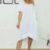 Fiamma V-Neck Linen Dress White -Kitandkaboodal Store IMG 8268 8b203a1e 6802 4674 8019 d5f1b49aa28c