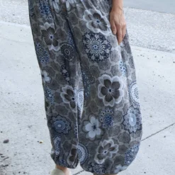 Clovia Floral Print Harem Trousers Mocha -Kitandkaboodal Store IMG 8272 66d22245 cd72 417d a5e4 21e27a74c27c