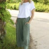 Lorna Cotton Culottes Khaki 2 Lorna Cotton Culottes Khaki -Kitandkaboodal Store IMG 8280 7a8d690d 0e43 41f1 b604 d8cb0f8d0b51