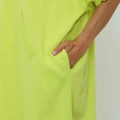 Fiamma V-Neck Linen Dress Yellow 8 Fiamma V-Neck Linen Dress Yellow -Kitandkaboodal Store IMG 8315 5f226270 0093 4c2c bd60 de7abdf5b8d9