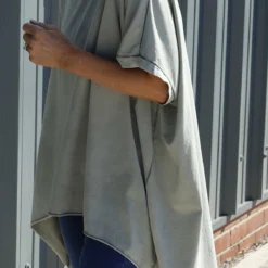 Celina Dipped Hem Washed Cotton Top Khaki 8 Celina Dipped Hem Washed Cotton Top Khaki -Kitandkaboodal Store IMG 8382 931d9e52 ed9d 409f 9eb0 2418173fa535