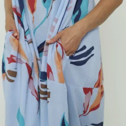 Sandgate Sleeveless Print Cotton Dress Powder Blue 8 Sandgate Sleeveless Print Cotton Dress Powder Blue -Kitandkaboodal Store IMG 8428 c135cf88 b5bb 4c88 9b1f 7d5c3c16e9d5