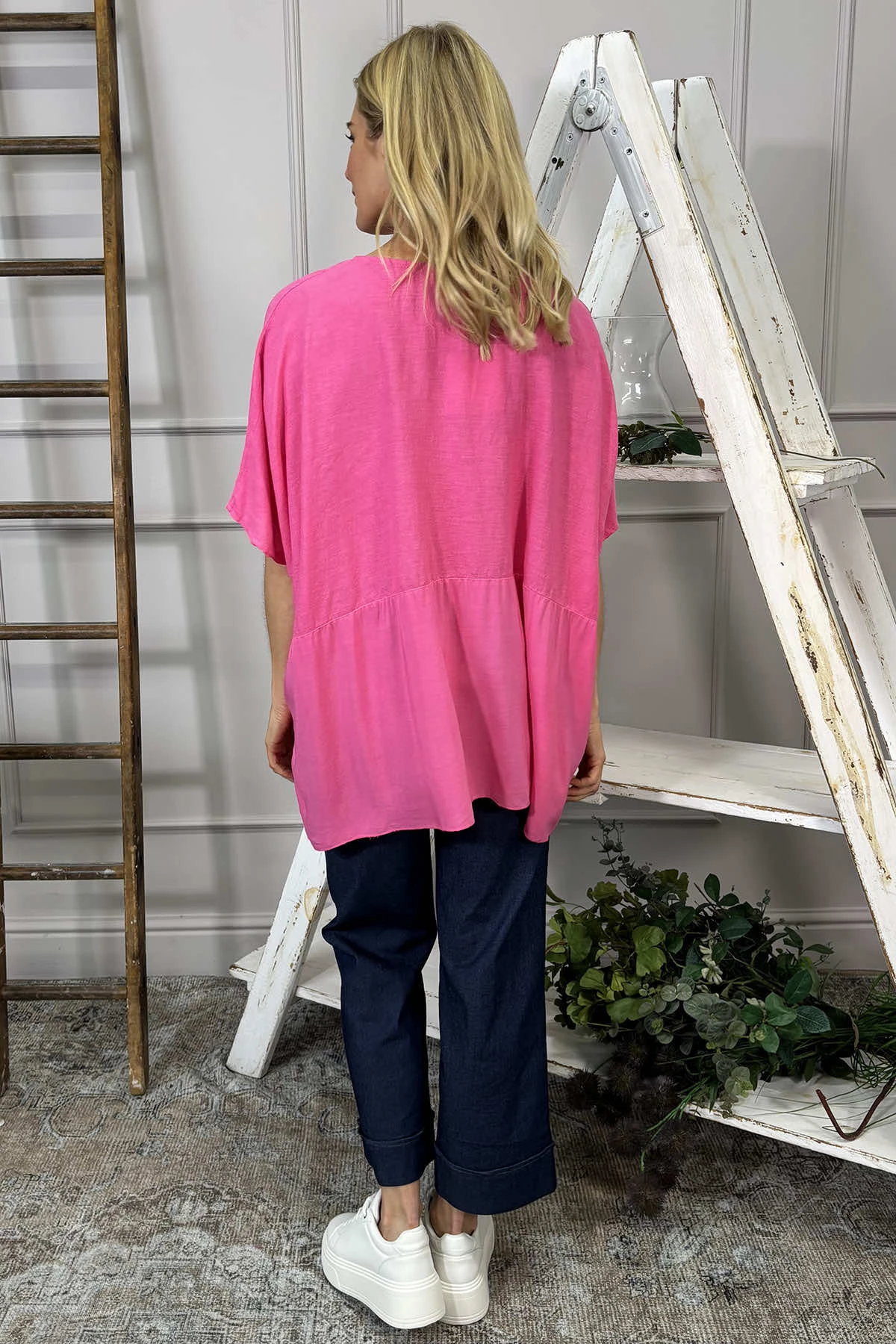 Freya Top Fuchsia 6 Freya Top Fuchsia - Image 4