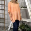 Freya Top Orange