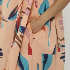 Sandgate Sleeveless Print Cotton Dress Orange -Kitandkaboodal Store IMG 8469 75105da1 5949 46ab a1f2 8c0e4eb31614