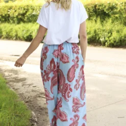 Daphne Paisley Wide Leg Trousers Powder Blue 9 Daphne Paisley Wide Leg Trousers Powder Blue -Kitandkaboodal Store IMG 8472 f629b4a7 3d86 4ee6 b98b 0ec52c6183f7