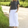 Lorna Cotton Culottes White 1 Lorna Cotton Culottes White -Kitandkaboodal Store IMG 8475 1af076b5 7269 4690 a57d bf01771acf94