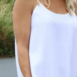 Rosaria Strap Crinkle Cotton Dress White 8 Rosaria Strap Crinkle Cotton Dress White -Kitandkaboodal Store IMG 8490 a7b14c23 449a 44b6 bea9 5f8f6d5ffaba