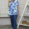 Liliana Floral Top Cobalt 2 Liliana Floral Top Cobalt -Kitandkaboodal Store IMG 8495 16538bb9 5f1b 420c 8faf 779446ebf275