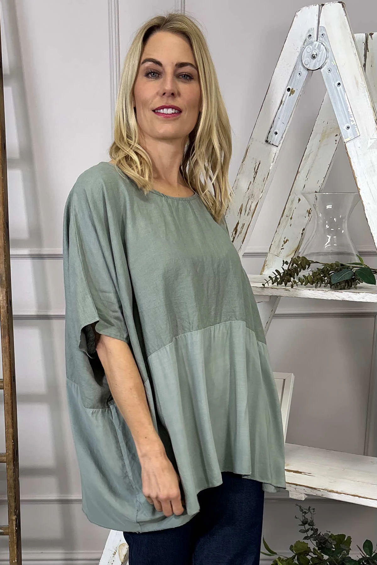 Freya Top Khaki 4 Freya Top Khaki - Image 2