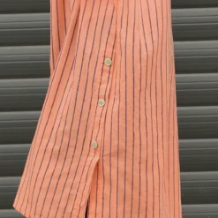Beadnell Stripe Linen Tunic Orange 8 Beadnell Stripe Linen Tunic Orange -Kitandkaboodal Store IMG 8513 d8805fcb 7428 4369 bb66 a52de759040b