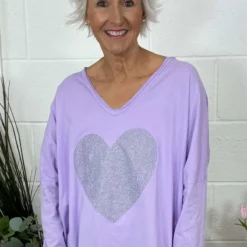 Briony Heart Cotton Top Lilac 8 Briony Heart Cotton Top Lilac -Kitandkaboodal Store IMG 8591 1becf8c4 46e5 4389 baef 781bc71dd7ac