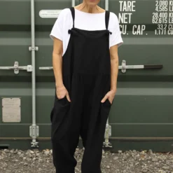 Cresswell Dungarees Black