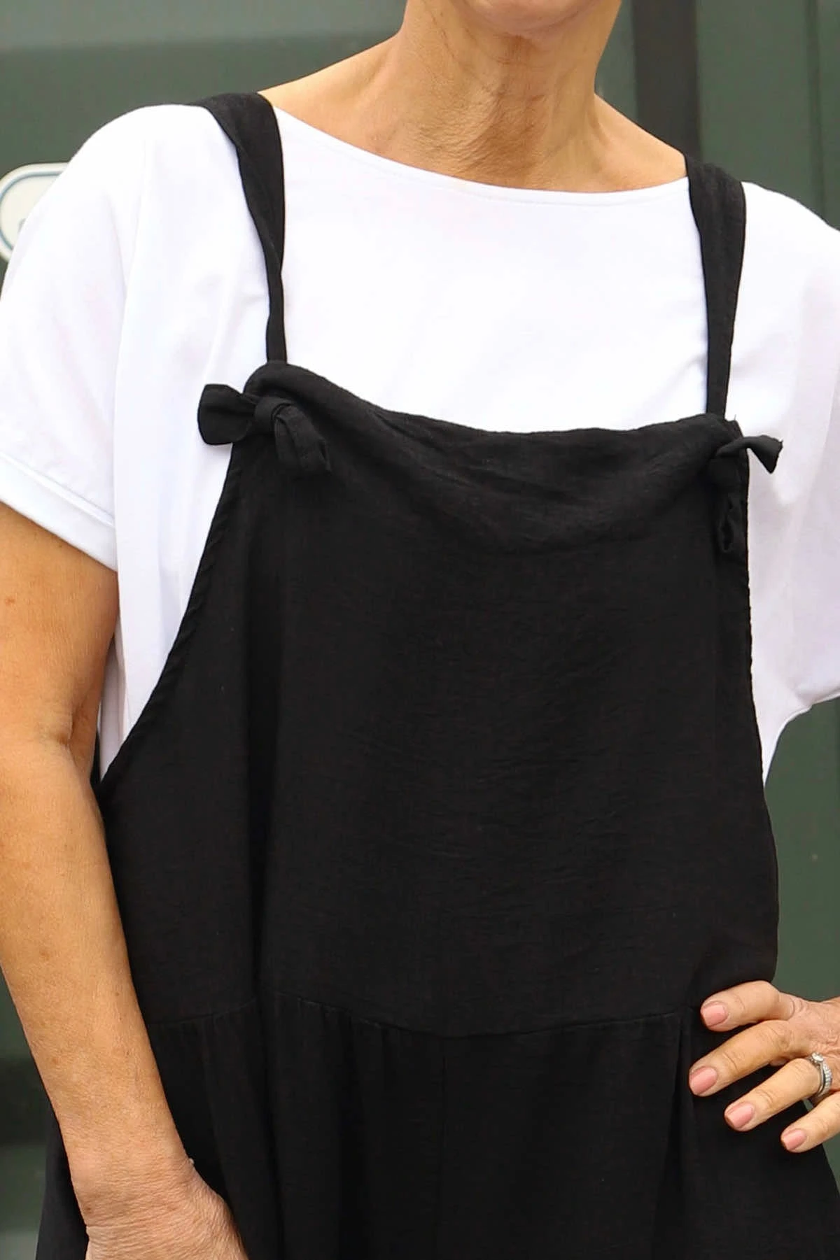 Cresswell Dungarees Black 5 Cresswell Dungarees Black - Image 3