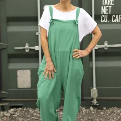 Cresswell Dungarees Emerald