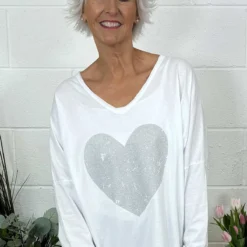 Briony Heart Cotton Top White 8 Briony Heart Cotton Top White -Kitandkaboodal Store IMG 8646 de83a378 abe0 418d 8ad5 5efae9a7418e