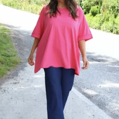 Orchid Cotton Top Hot Pink 8 Orchid Cotton Top Hot Pink -Kitandkaboodal Store IMG 8694 cae142ca 592f 4da7 9db9 4aa69e373490