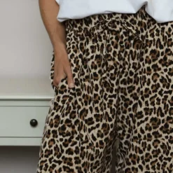 Gilda Leopard Print Trousers Brown -Kitandkaboodal Store IMG 8729 38f4aa6c 9566 4d14 89f9 bb2c4e90cef4