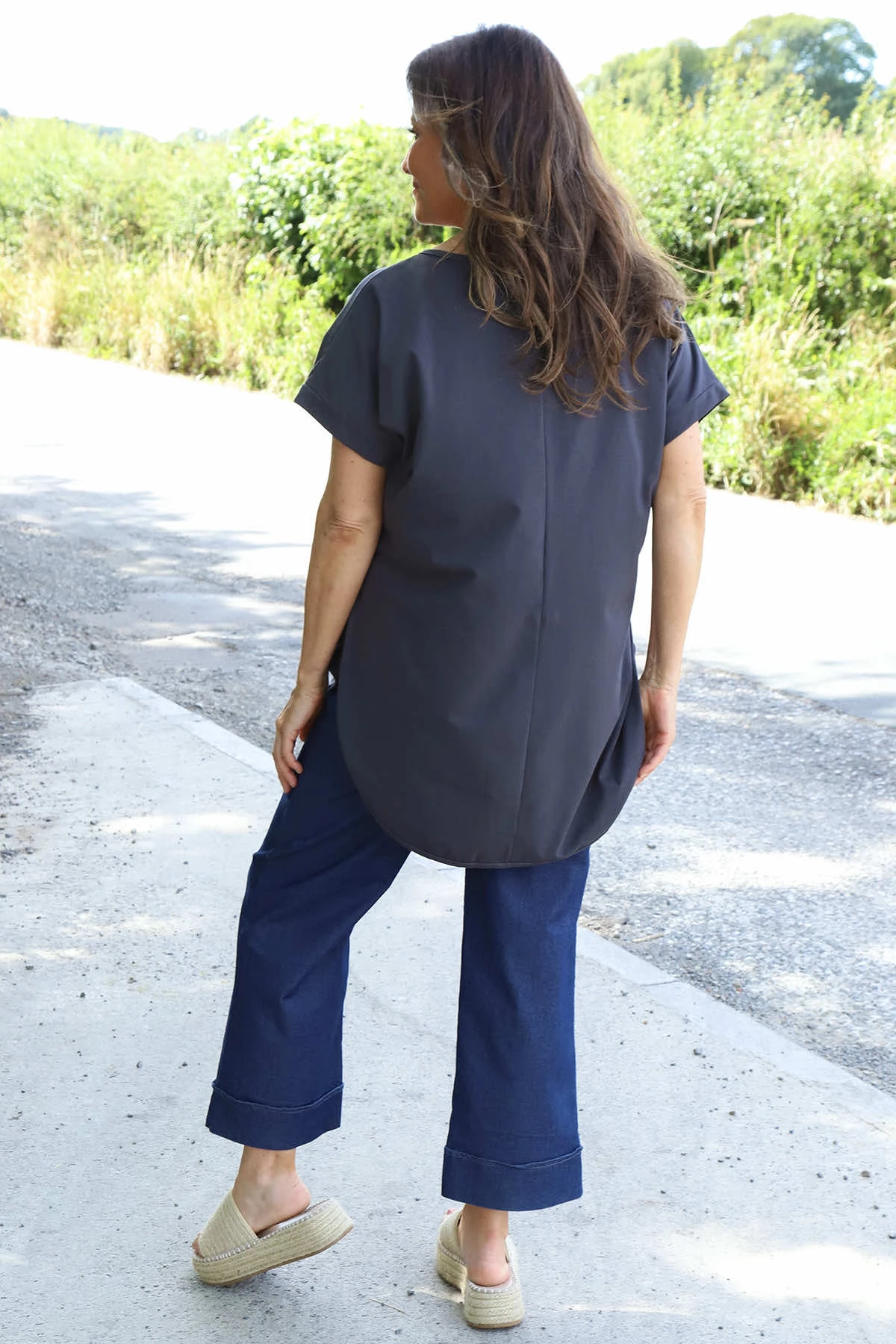 Ailani Cotton Top Charcoal 6 Ailani Cotton Top Charcoal - Image 4