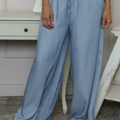 Fionne Wide Leg Trousers Light Denim 8 Fionne Wide Leg Trousers Light Denim -Kitandkaboodal Store IMG 8758 64812082 27ac 4f74 a1eb db6453334975