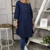 Alara Linen Dress Navy -Kitandkaboodal Store IMG 8814 14d973c1 3c95 4f00 968b f367d1e87ef7