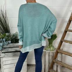 Aldeburgh Knit Top Sage Green -Kitandkaboodal Store IMG 8841 8601933c 8769 4f2c b533 b1d9aa5076eb
