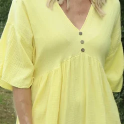 Alessandra Crinkle Cotton Dress Yellow 8 Alessandra Crinkle Cotton Dress Yellow -Kitandkaboodal Store IMG 8848 150797bc 9b2e 4a07 8cf2 e84e9cf1bbf1