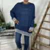 Aldeburgh Knit Top Navy