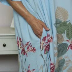 Avalon V-Neck Dress Light Blue 8 Avalon V-Neck Dress Light Blue -Kitandkaboodal Store IMG 8869 99a476a8 dffe 4c48 bad7 496c50db3fc1