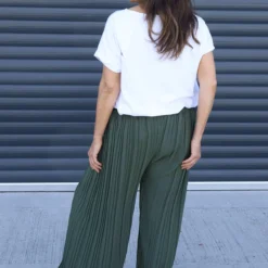 Emira Pleated Wide Leg Trousers Khaki -Kitandkaboodal Store IMG 8888 59ca8ac3 7805 404c b74f 5f1e4f1b97c7