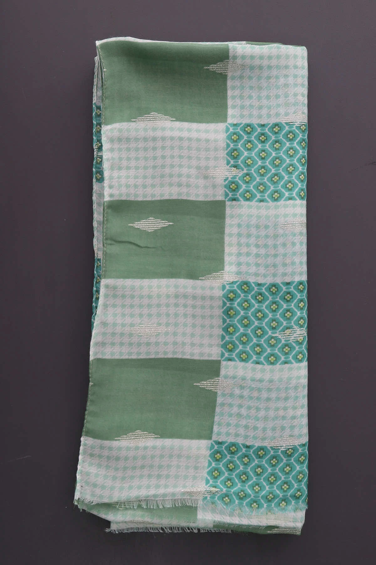 Trieste Scarf Green 5 Trieste Scarf Green - Image 3