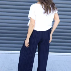 Emira Pleated Wide Leg Trousers Navy 12 Emira Pleated Wide Leg Trousers Navy -Kitandkaboodal Store IMG 8908 b236feac 21e0 4ffd 9be0 d53e2740d350