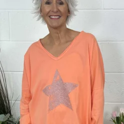 Briony Star Cotton Top Orange -Kitandkaboodal Store IMG 8916 43dcc328 1326 4e75 b3f3 4b0f1a708703