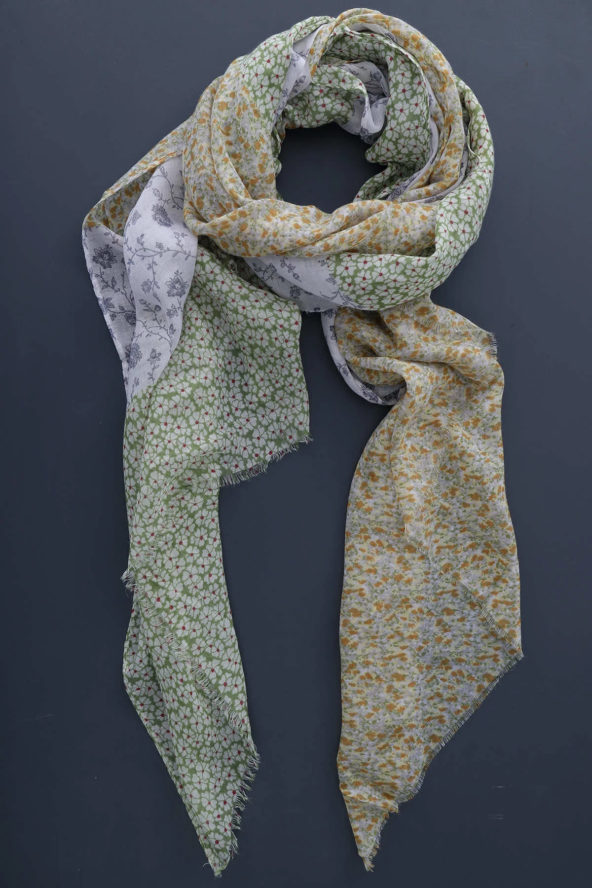 Bergamo Scarf Green 3 Bergamo Scarf Green