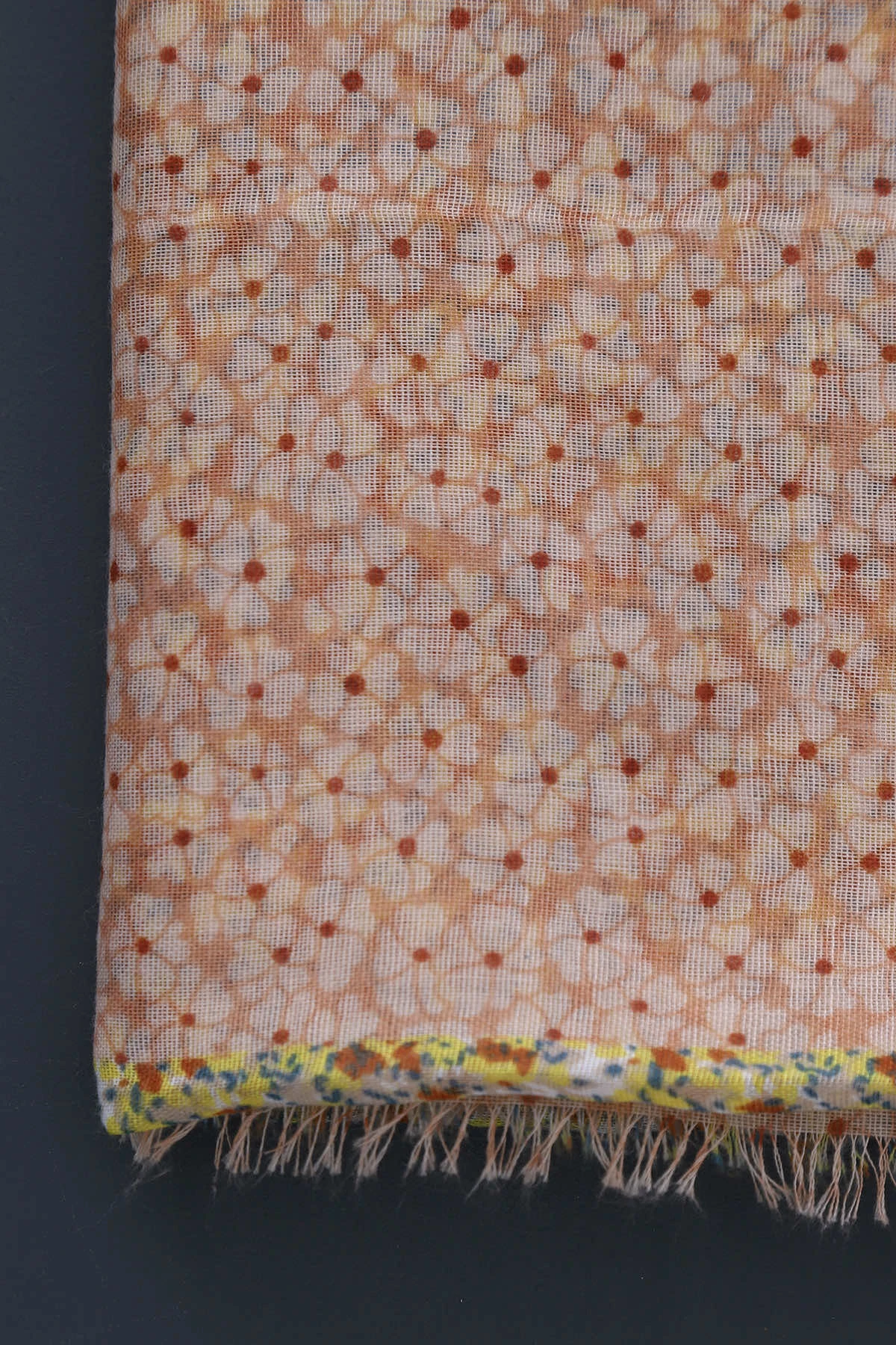 Bergamo Scarf Orange 6 Bergamo Scarf Orange - Image 4