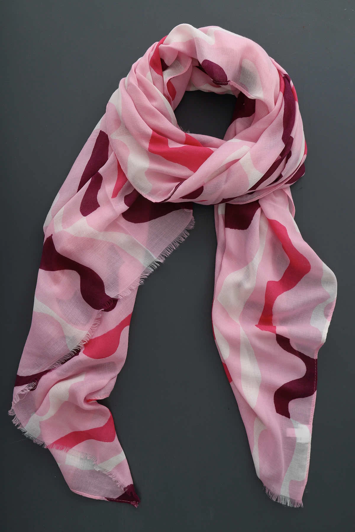 Monza Scarf Fuchsia 3 Monza Scarf Fuchsia